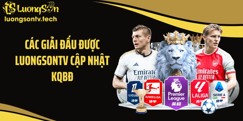 Các giải đấu được LUONGSONTV cập nhật KQBĐ